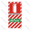 CYO|FBABE- Fire Extinguisher Sign (ABE Dry Powder)
