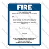 CYO|FE6 – Fire Evacuation Sign (Without Alarm)