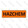 HZ1 - Hazchem Sign