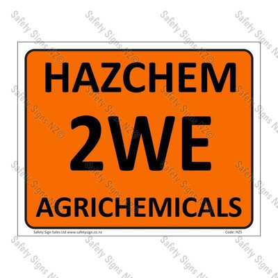 HZ5 - Hazchem 2WE Agrichemicals