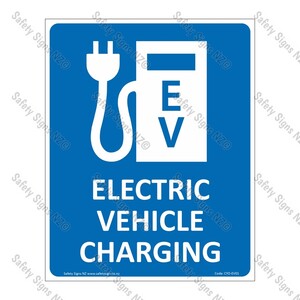 CYO|EV01 - Electric Vehicle Charging Sign