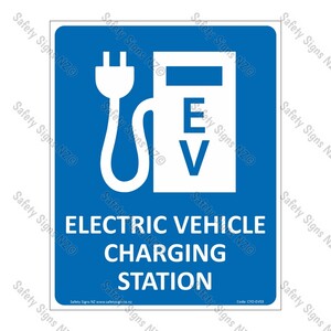 CYO|EV03 - Electric Vehicle Charging Sign