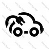 CYO|EVS01 - Electric Vehicle Car Sticker