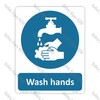 CYO|MA61 - Wash Hands Sign