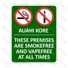 CYO|SF18E - Smokefree Premises Bilingual Sign