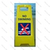 CYO|WG98J1 - No Swimming Sign