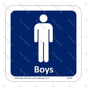 GA140 - Boys Sign