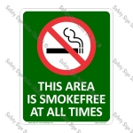 Smokefree Area Sign